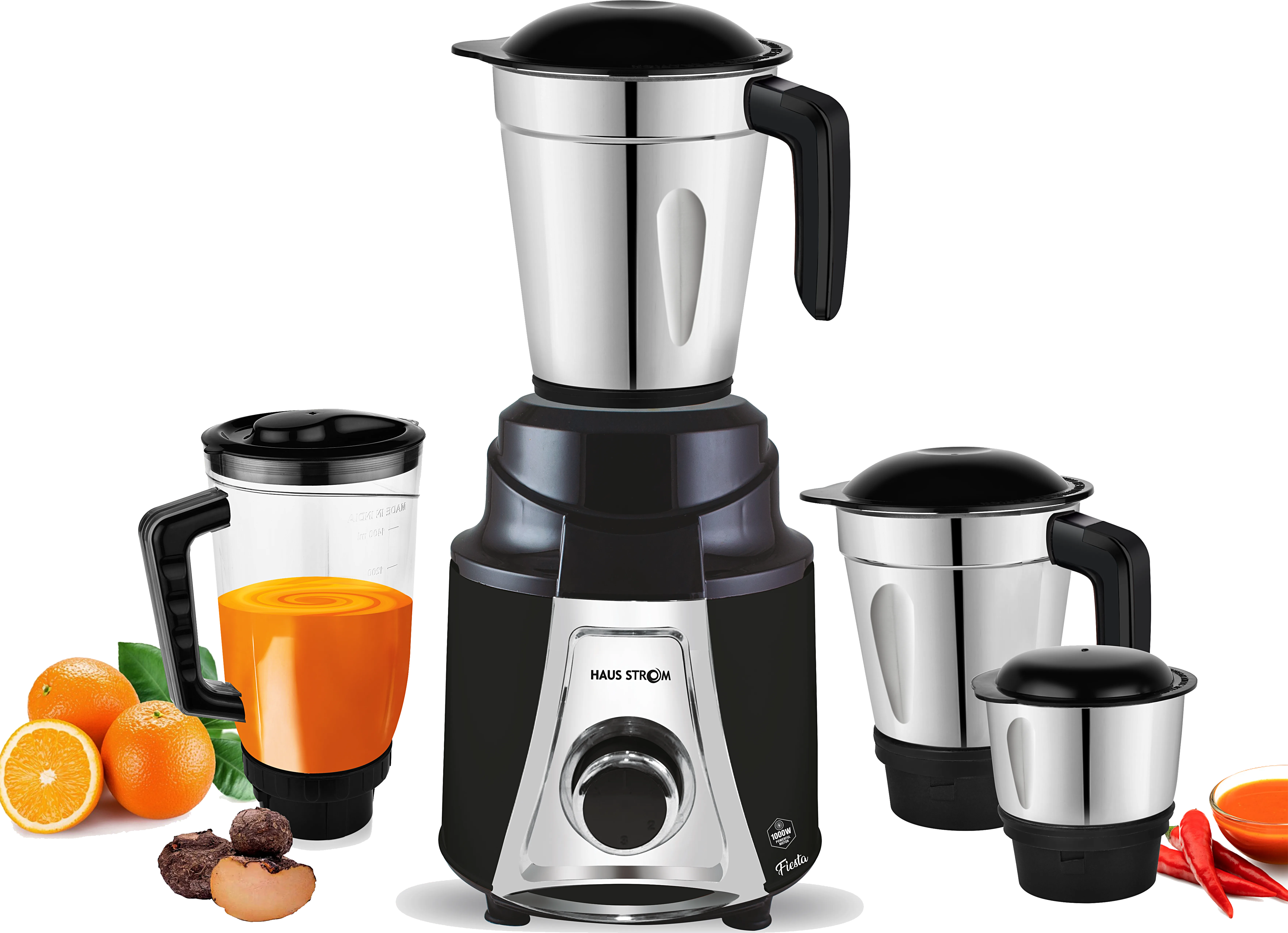 Hausstrom Fiesta 1000 watt mixer grinder