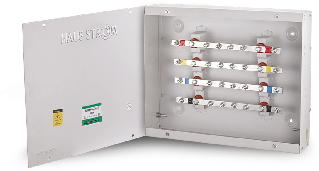 Hausstrom busbar chamber