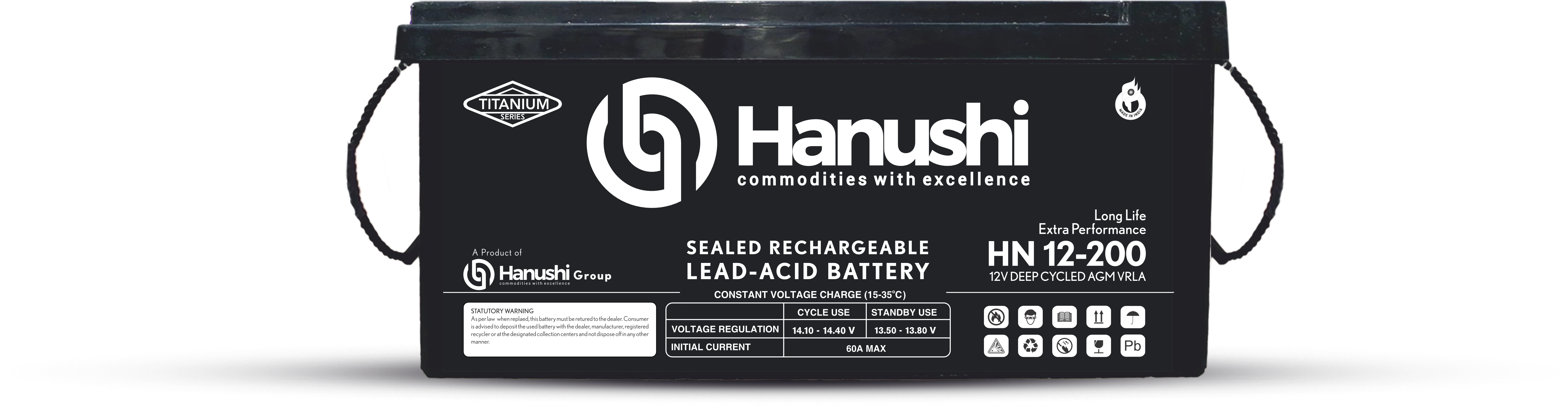 Hanushi SMF battery