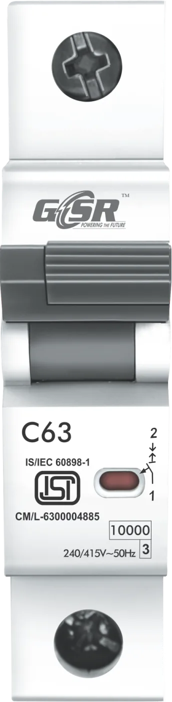 GSR miniature circuit breaker