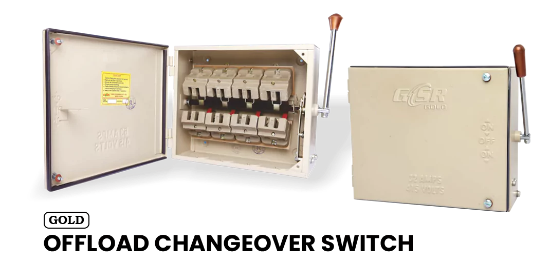 GSR changeover switch