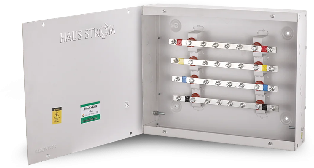 Hausstrom busbar chamber